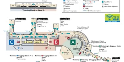 Dc bandara peta